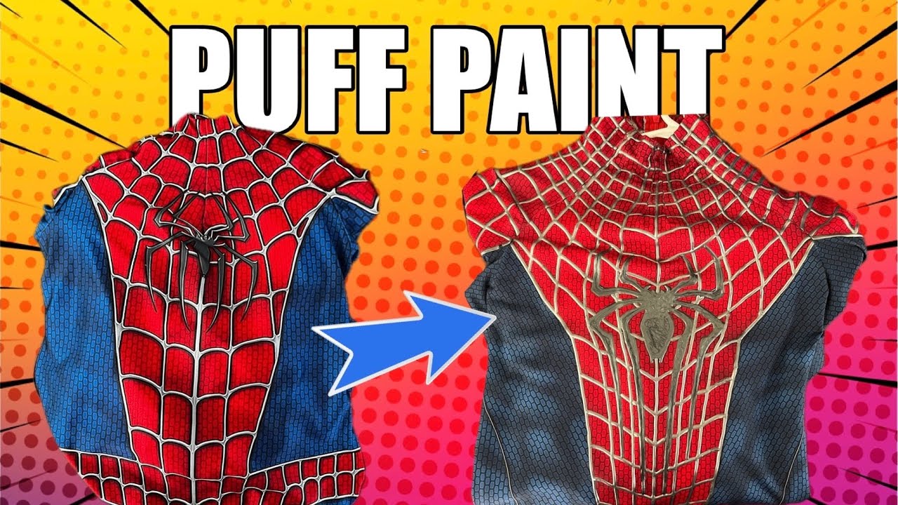 How to Puff Paint a Spider-Man Suit | Vol 2