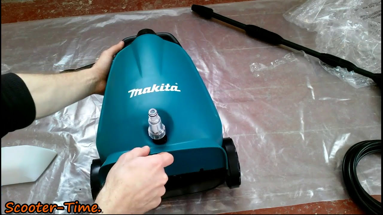 Универсальная мойка ( Makita HW102 ) Распаковка, Обзор.