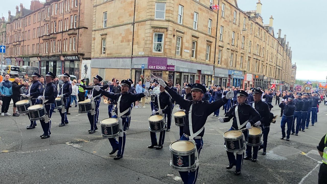 Glasgow big walk return parade Under the Bridge 2025