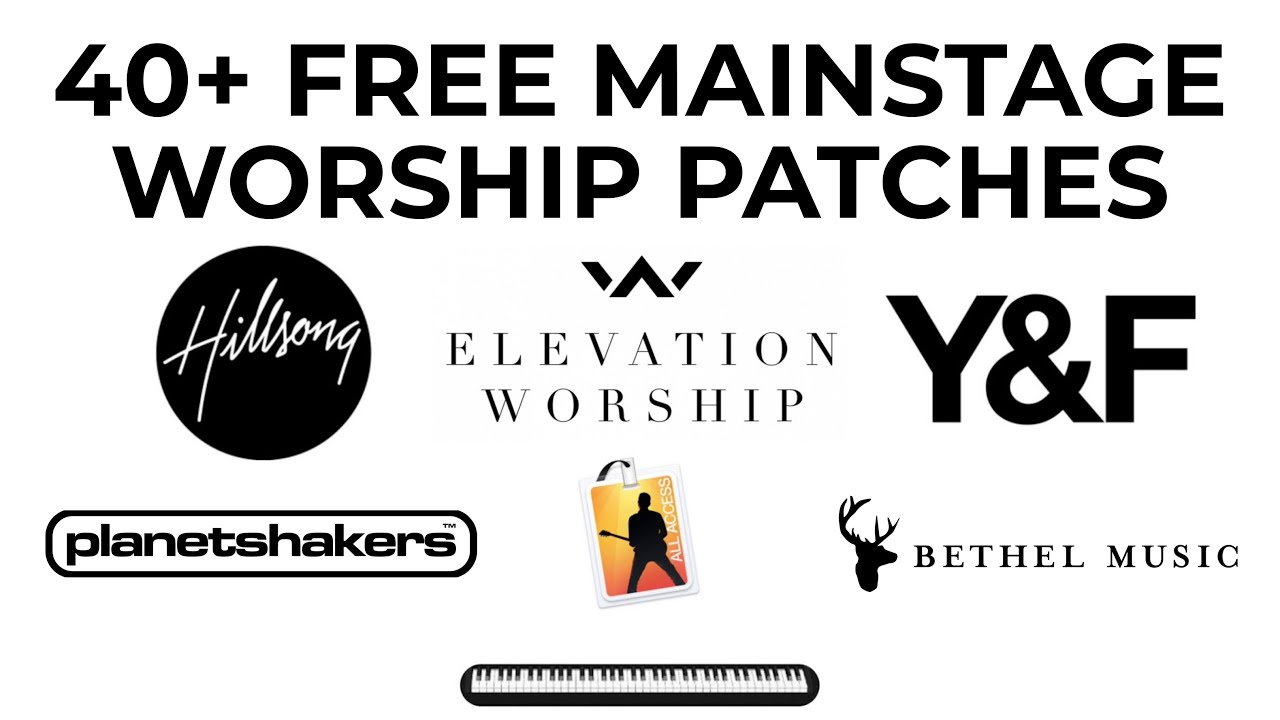 40+ FREE MAINSTAGE 3 Worship Patches Hillsong, Elevation, Bethel