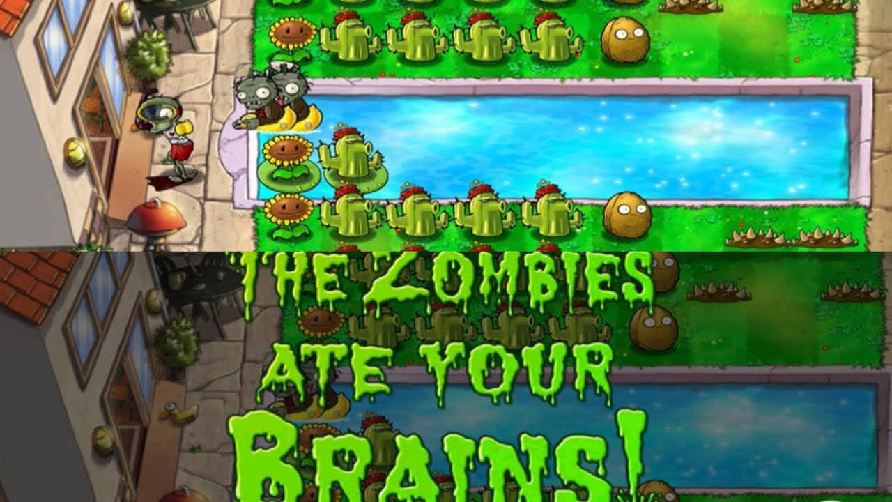 😱 The zombies ate all the plants… I lost 😭🧟‍♂️Adventure 2Pool Level 7