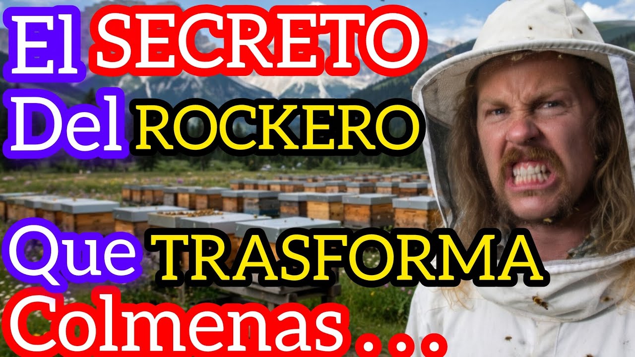 Lo que JAMES HETFIELD Sabe de las Abejas que Puede TRANSFORMAR tu COLMENAR.....