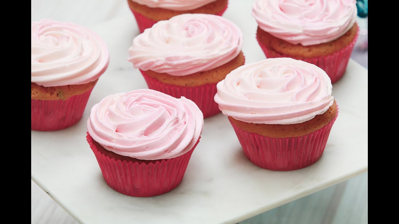 คัพเค้กพิสตาชิโอ้กุหลาบ Pistachio & Rose Cupcakes : พลพรรคนักปรุง
