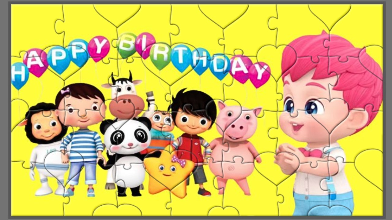 Happy Birthday | Puzzle | Nursery Rhymes | Little Baby Bum feat Bebefinn