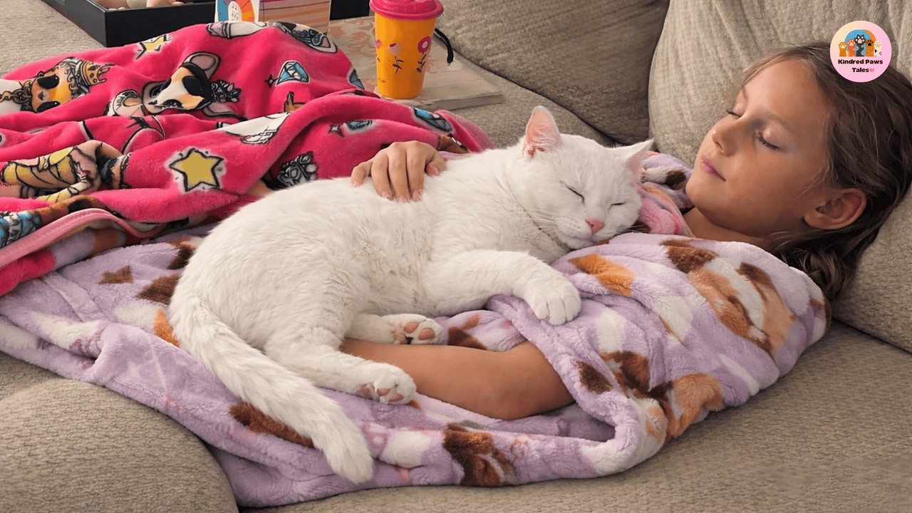 No One Could Touch This Cat, Not Even Her Mom — Until a Little Girl Came Along