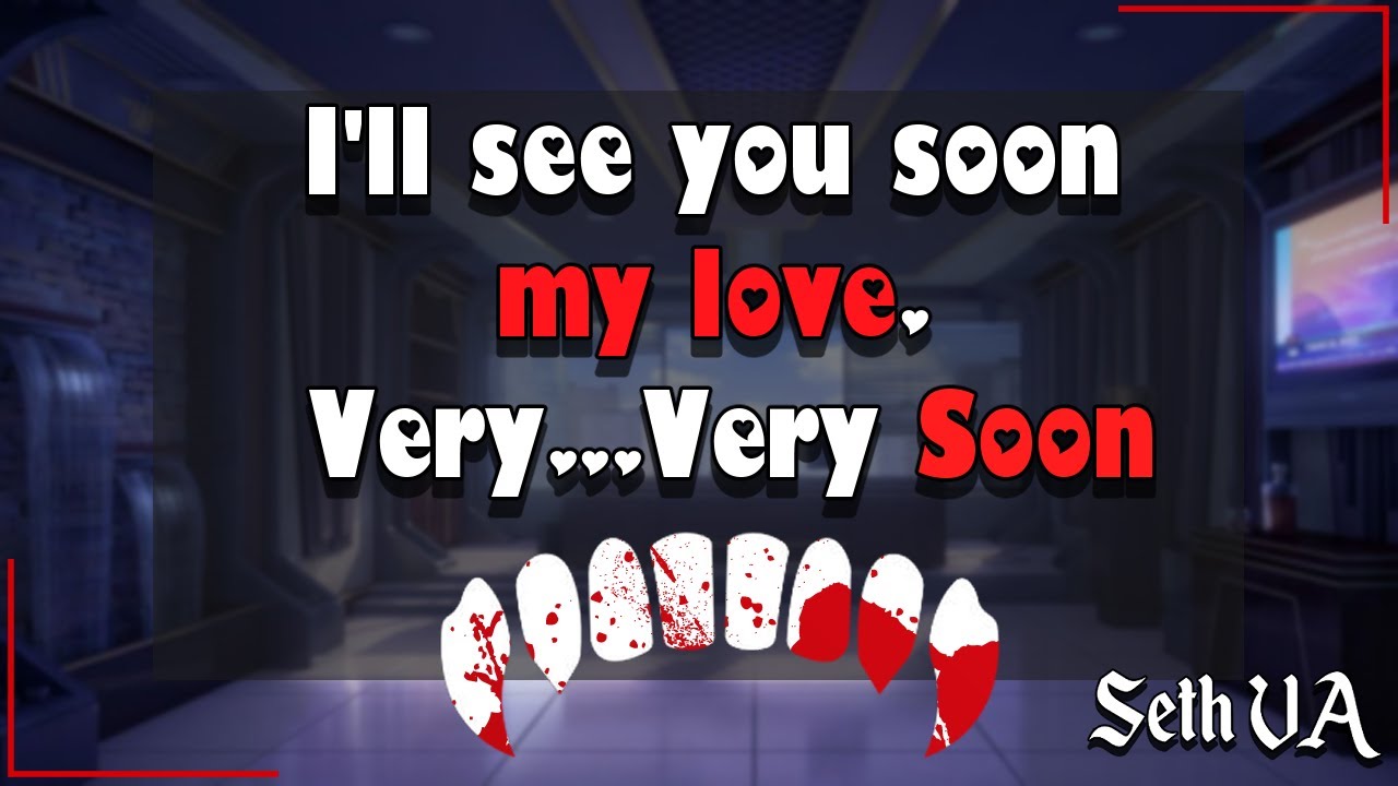 Yandere Vampire wants to be together forever [M4A ASMR] [Vampire] [Yandere]