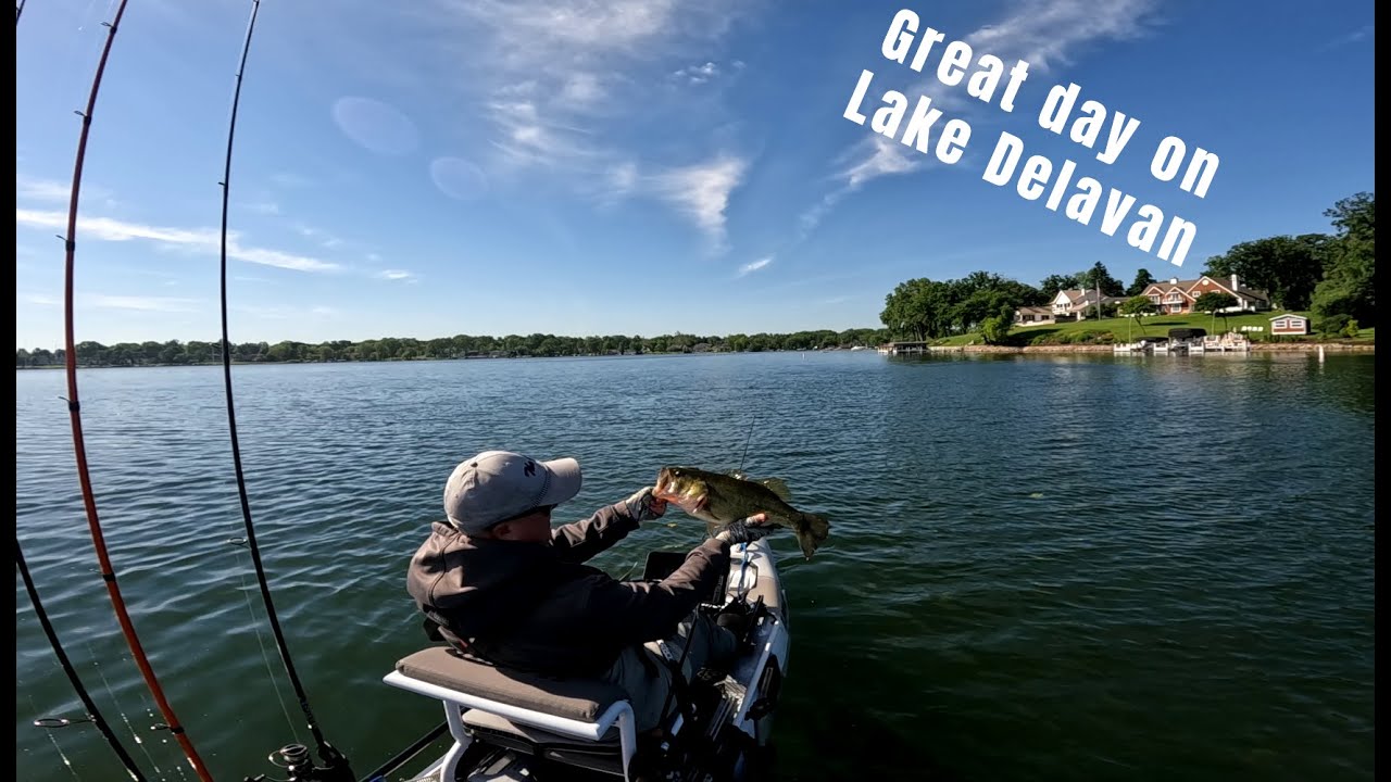 Good day on Lake Delavan