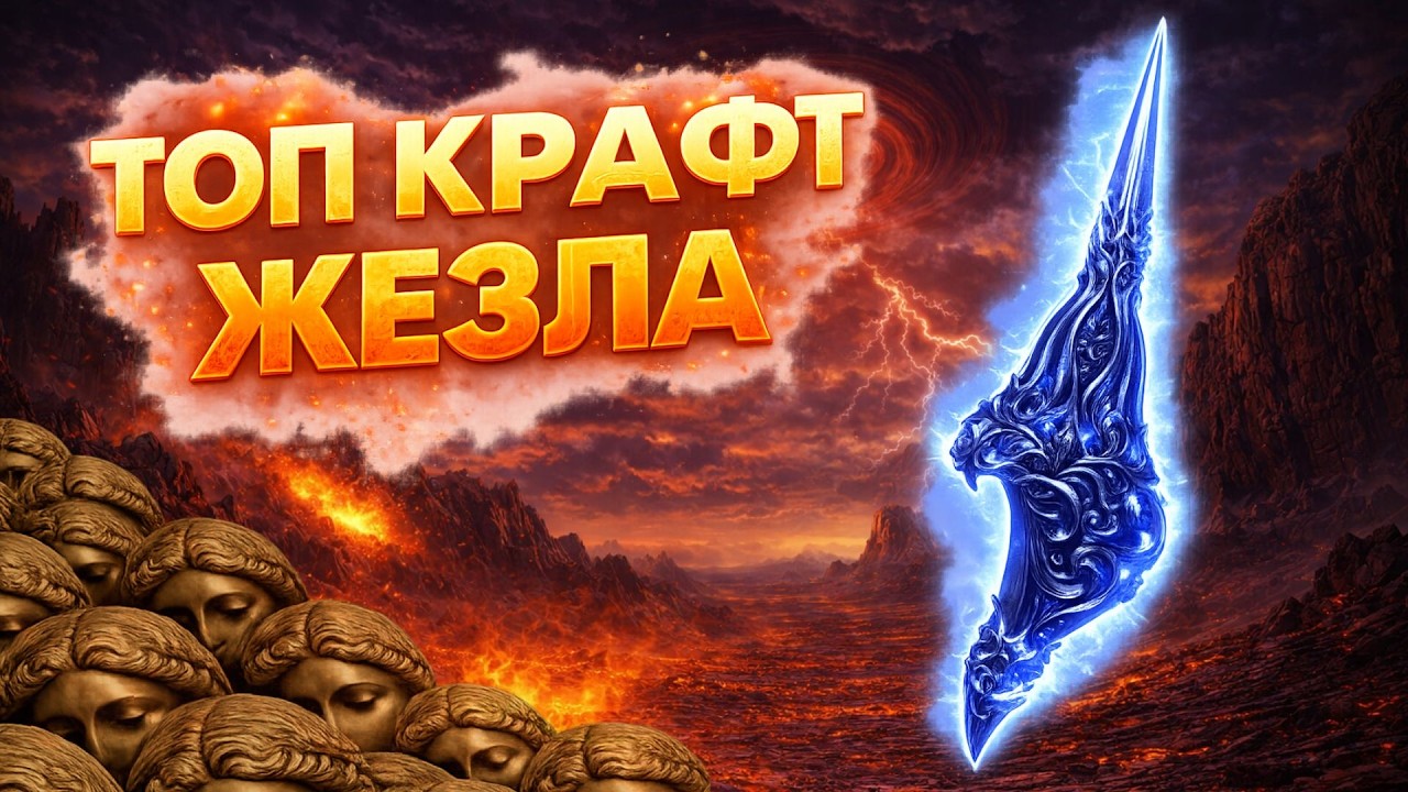 Топовый крафт Жезла на Кометы в пое 2!