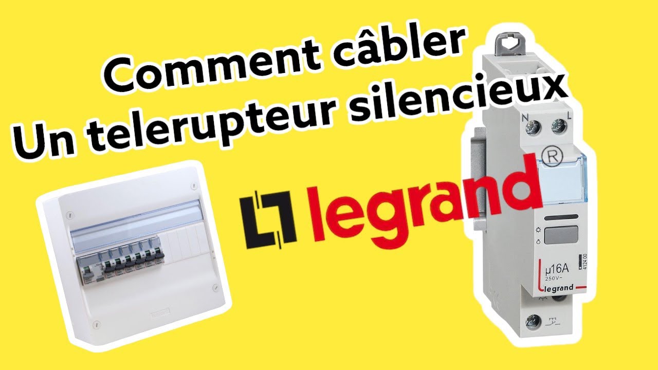 Télérupteur CX³ silencieux de chez Legrand