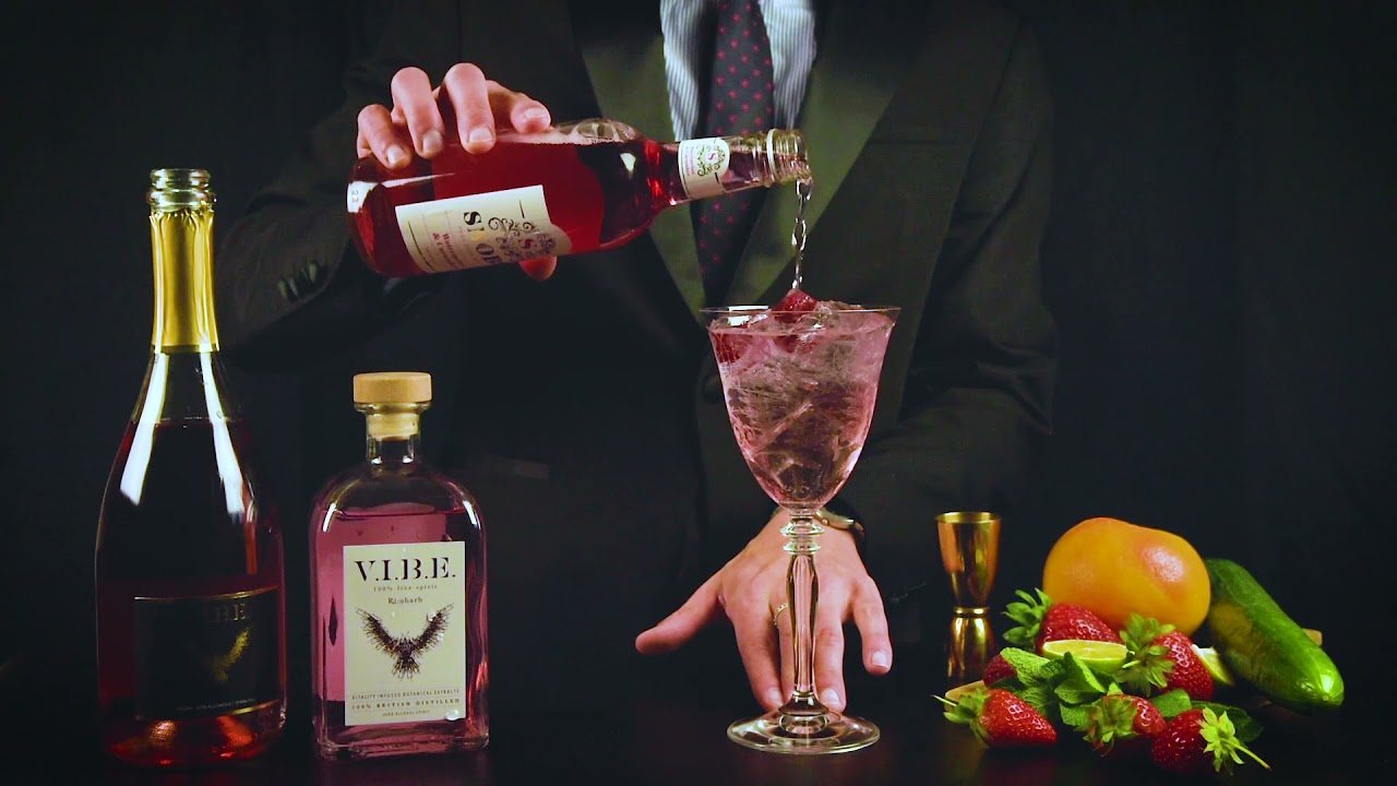 V.I.B.E. Rhubarb Spritz