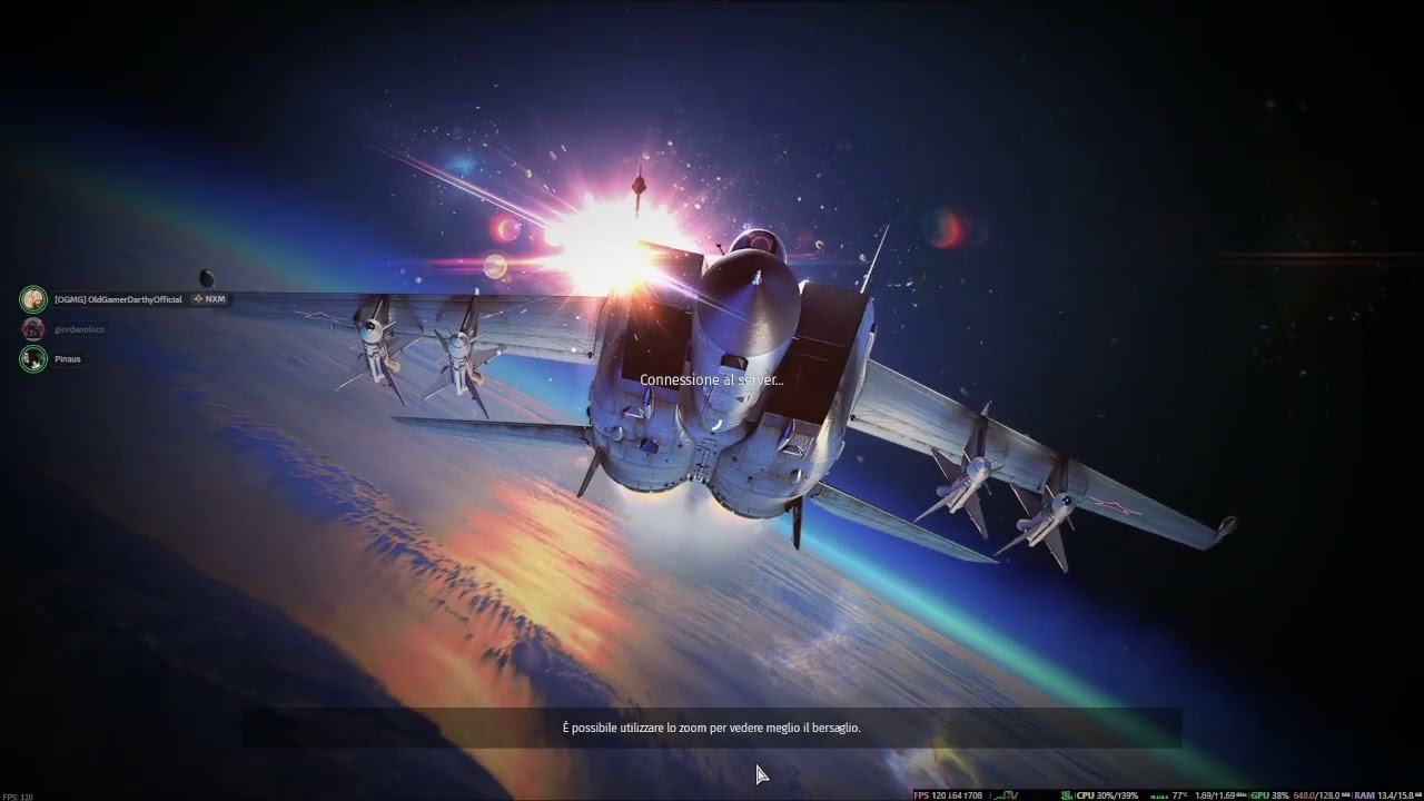 War Thunder. Videolimpiadi. Girone A. CAN Giordano (USA) - NZL Luigi (USA).