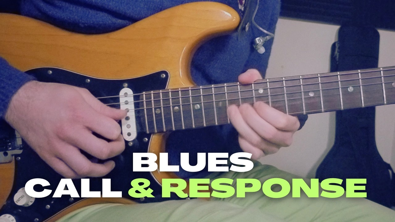 Blues Call & Response Jam BB King Style