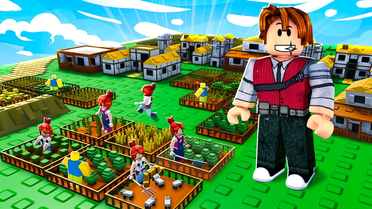 EU CONSTRUÍ UM IMPÉRIO EM MINIATURA (Roblox Tiny Empires)