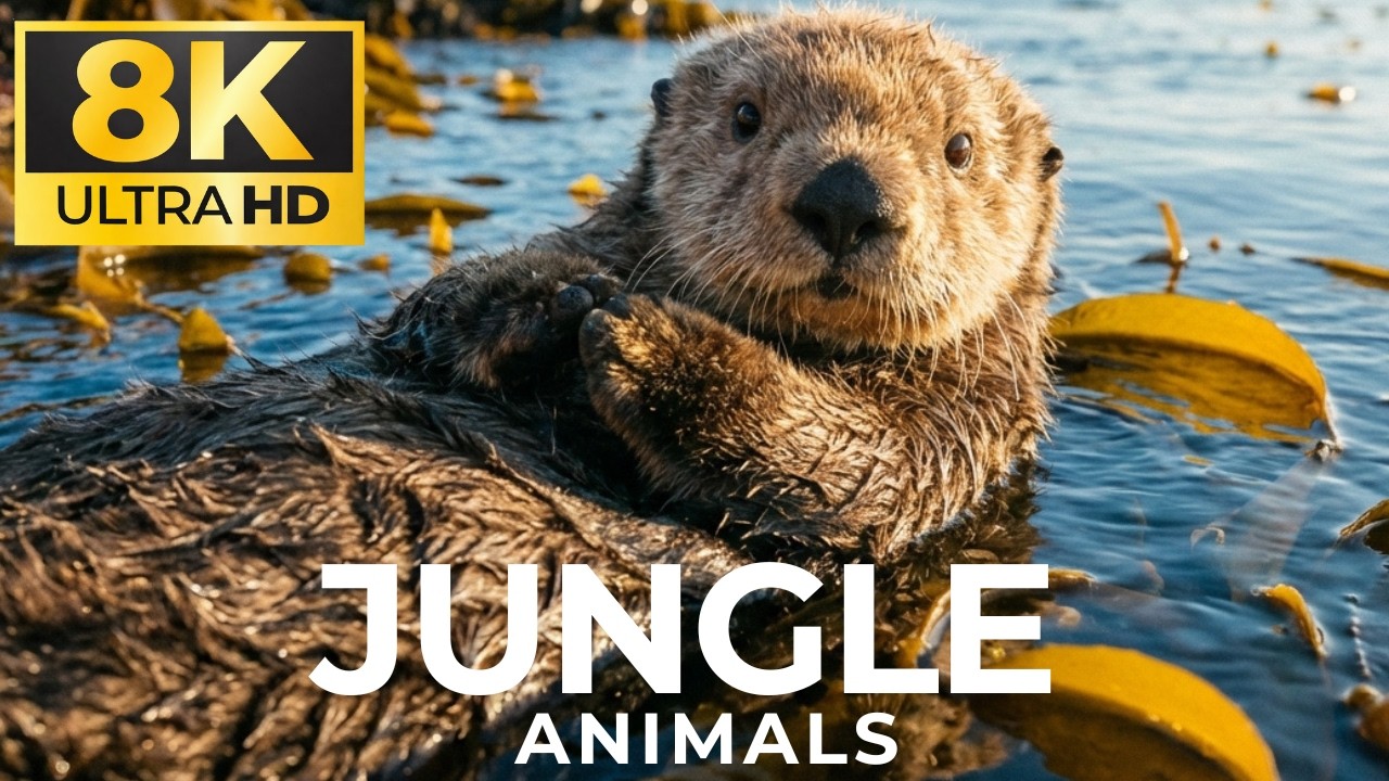 8K Wildlife Documentary – Wild Animals in Stunning Ultra HD