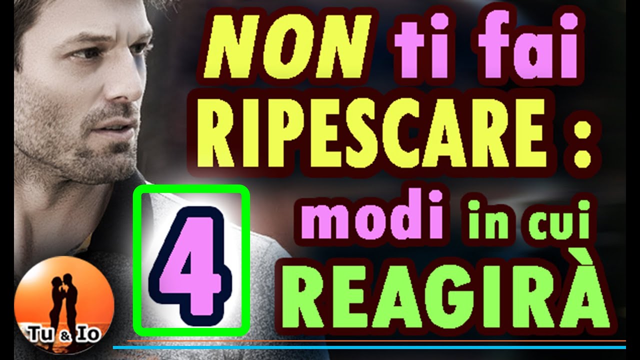 Quando il NARCISISTA TORNA come REAGIRÀ se NON ti FAI RIPESCARE ?