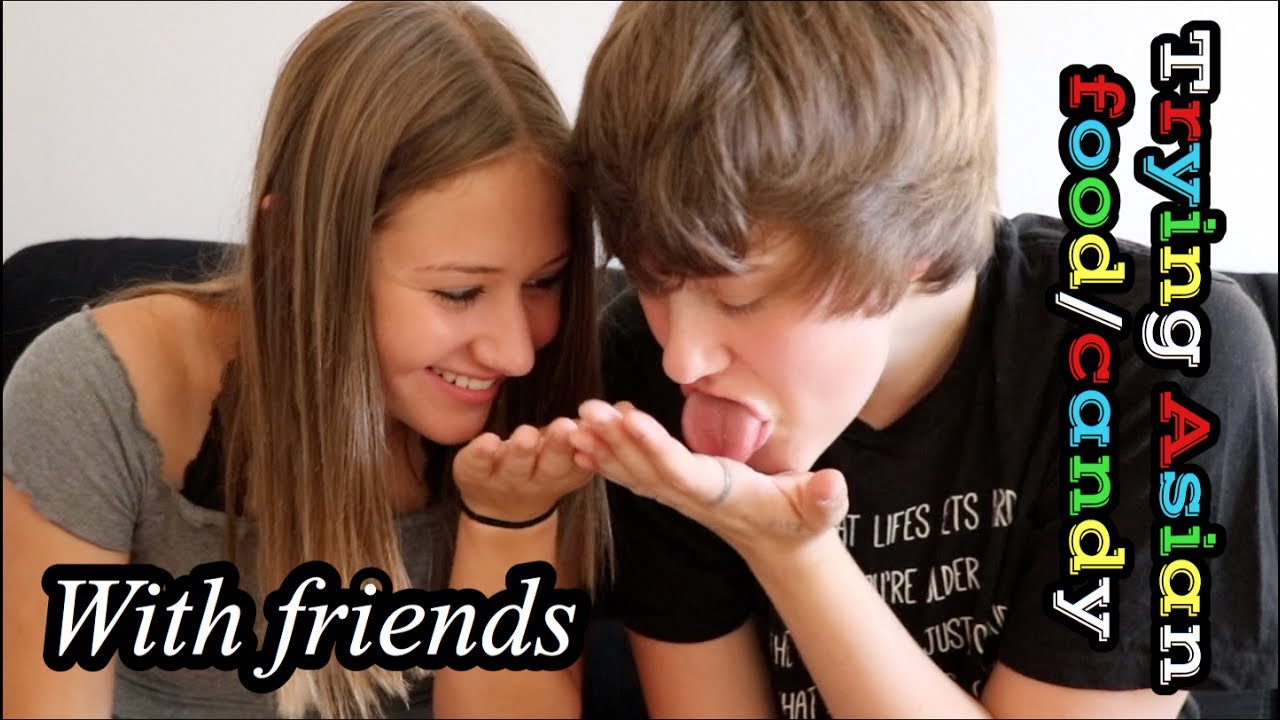 Trying asian food with friends|| Riley Lewis