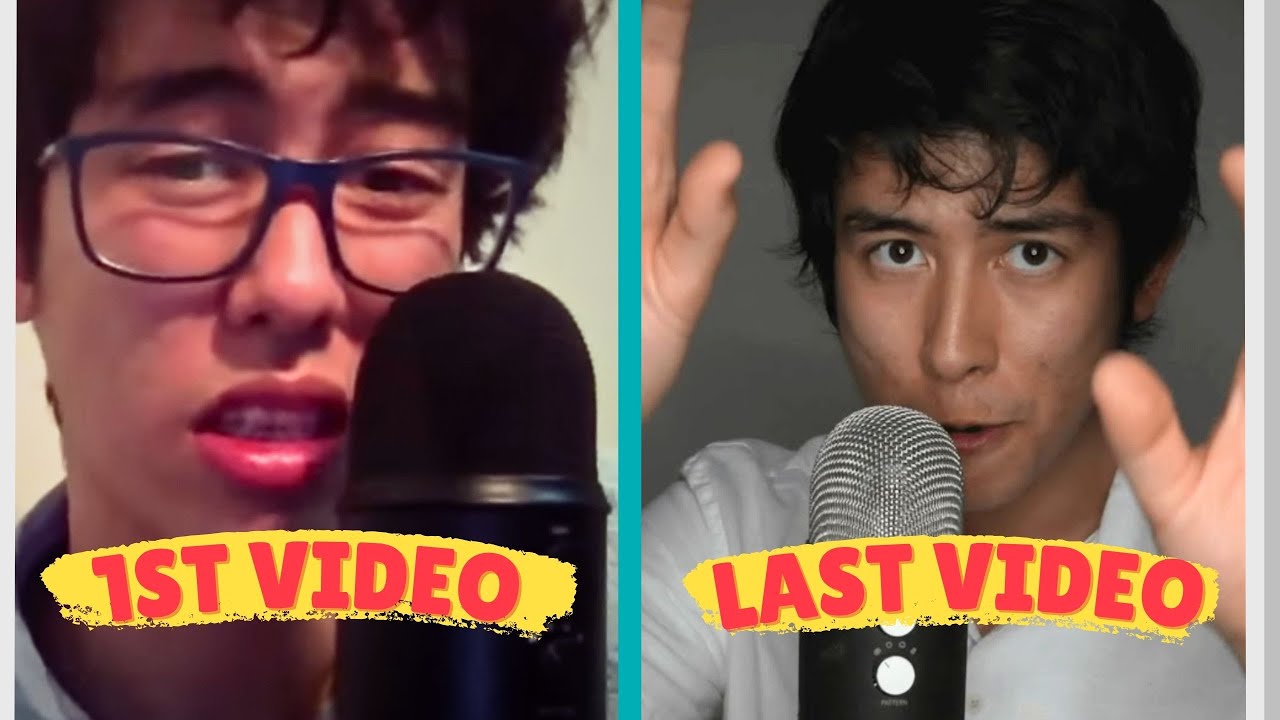 ASMR 🎙 First and Last videos of your fav ASMR Artists 🔥 (pt.3)