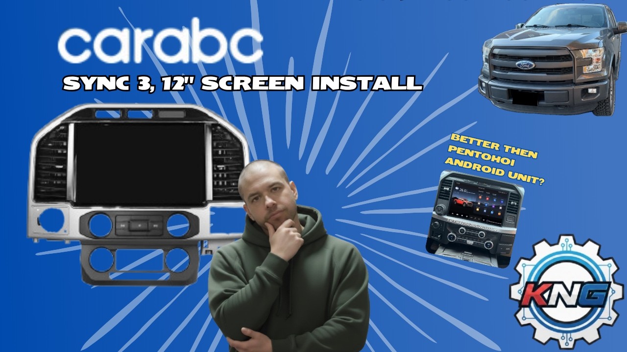 Замена штатного устройства Carabc Sync 3 на моем F150 (Carabc против Android-устройства)