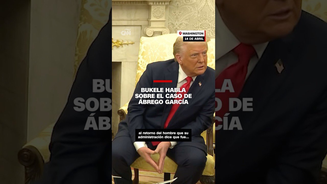 Bukele y Trump hablan sobre el caso de Abrego Garc&iacute;a