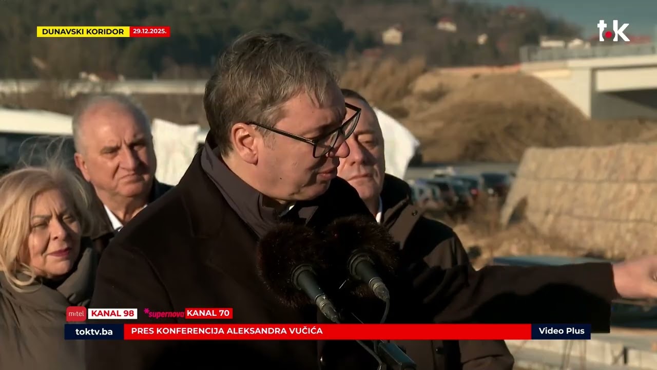 Vučić obi&scaron;ao Dunavski koridor: Od Beograda do Golupca za sat i 15 minuta II TOK TV II 2025