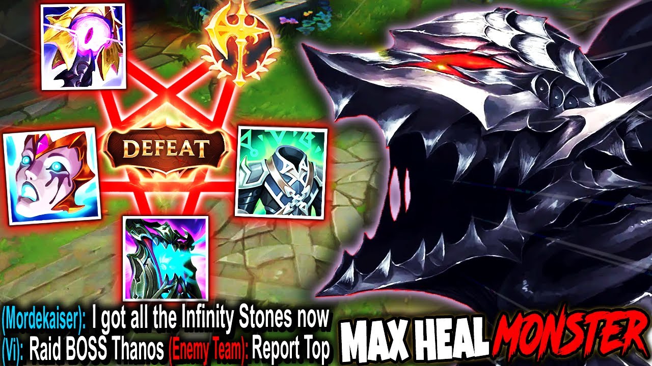 My Mordekaiser became a SEASON 14 MONSTER with this Max heal Build Guide 🔥 LoL Morde s14 Gameplay