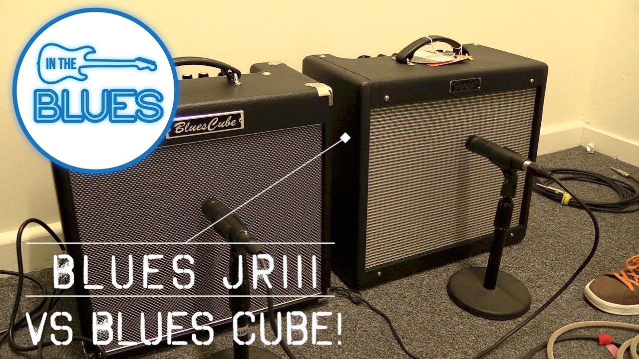Roland Blue Cube Hot vs Fender Blues Jr III Amplifier