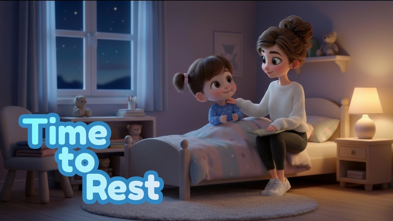 Azee Can’t Sleep | A Calm Bedtime Story for Kids 🌙