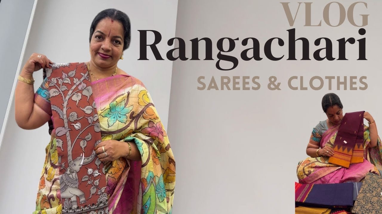 Traditional Saree Hunt in Madras | Mylapore Patti & Rangachari’s Heritage!