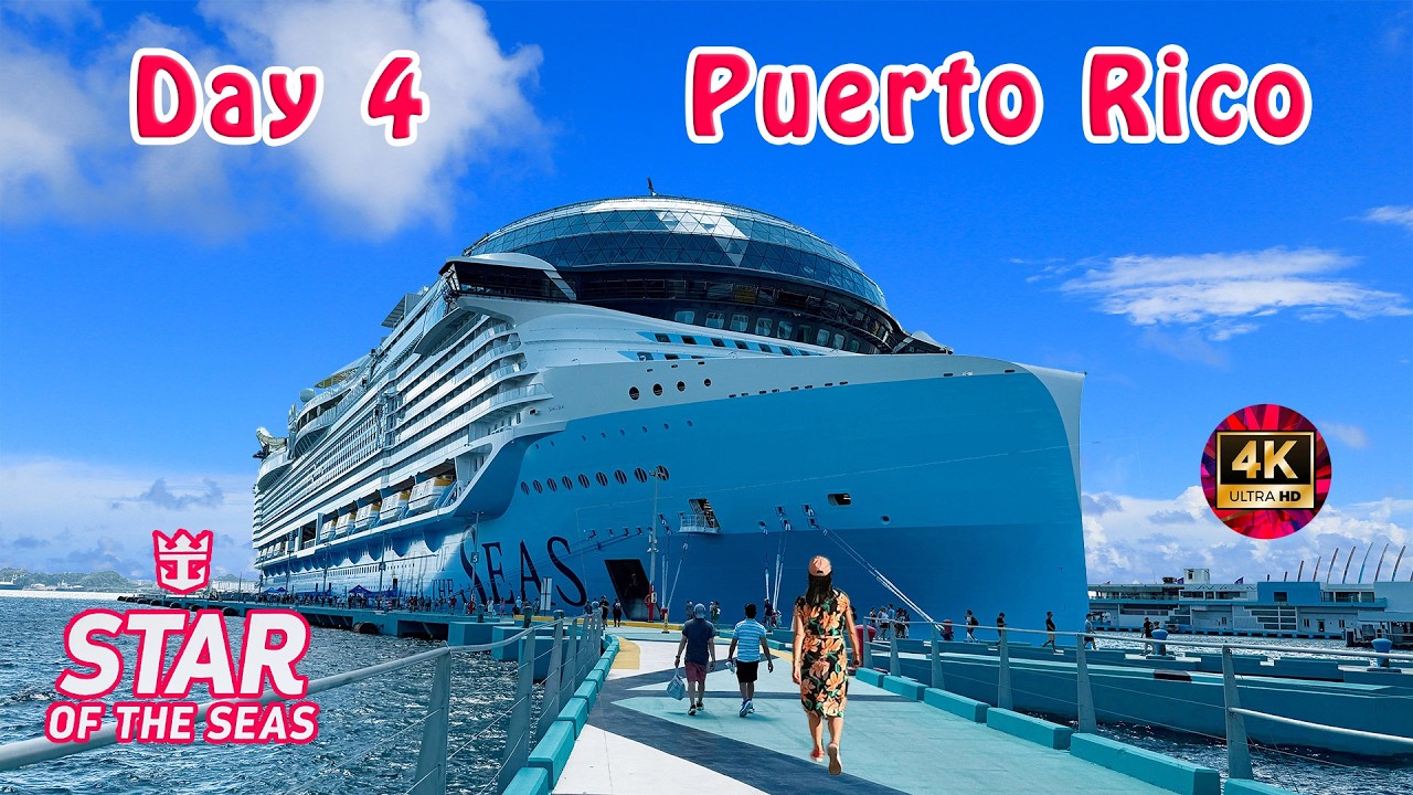 Puerto Rico History, Culture and Travel Experience | Star of the Seas 7 Night Caribbean Cruise  4K