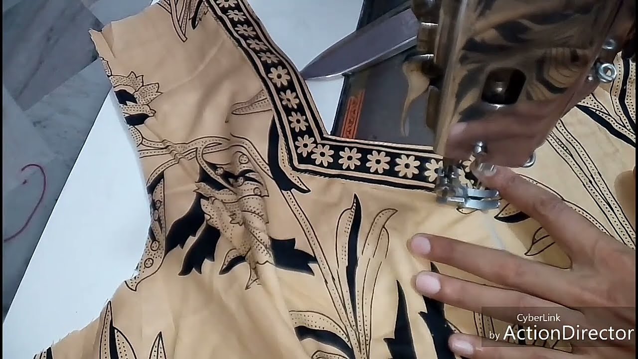 How to attach seamless lace on neck/sweetheart neck/very very easy and perfect method