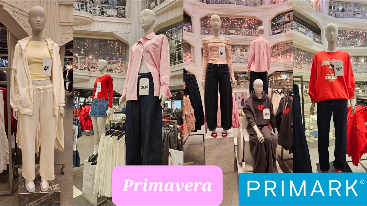 Primark Nueva Temporada Primavera 2026 Outfits Completos Básicos Tendencias Ropa Nueva Moda Low Cost