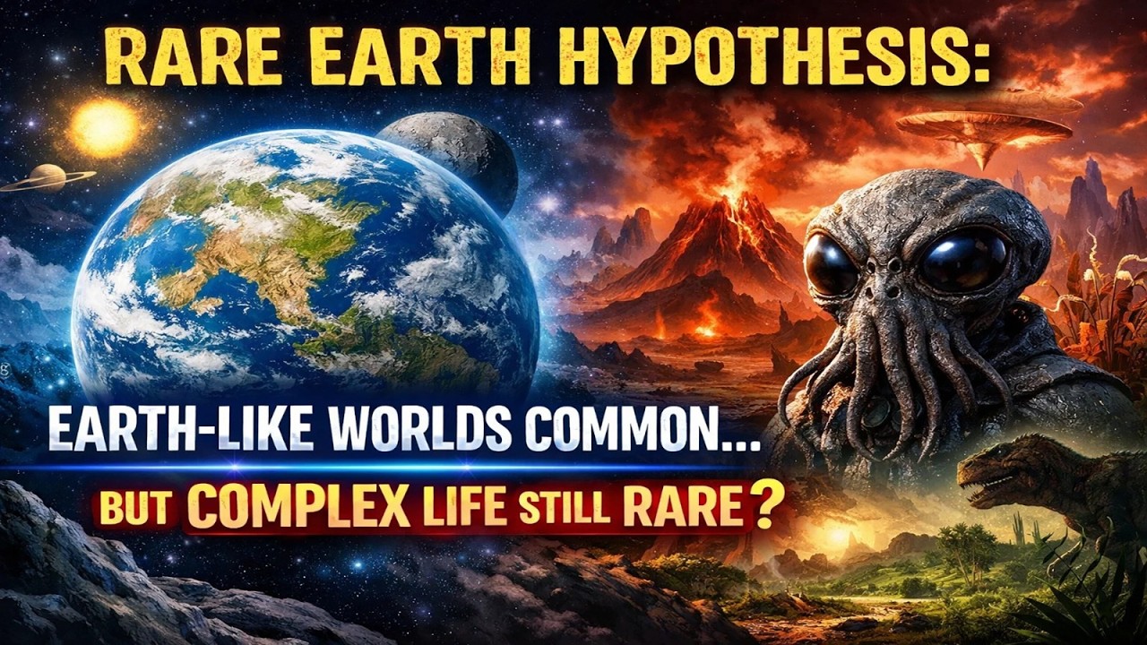 Rare Earth Hypothesis: Are Earth-like Worlds Common… but Complex Life Still Rare?