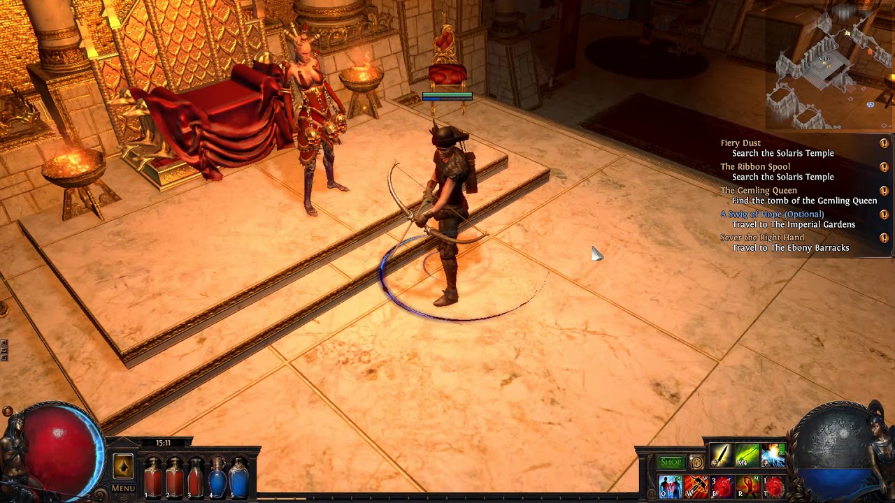 Dialla, Gemling Queen (All Dialogue) - Path of Exile