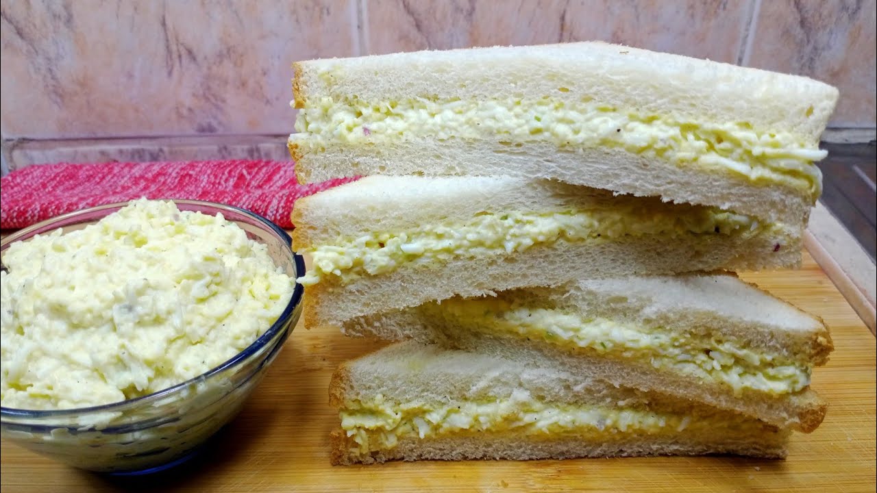 How to make an EGG SANDWICH? Very Easy, Cheap, Healthy and Delicious!