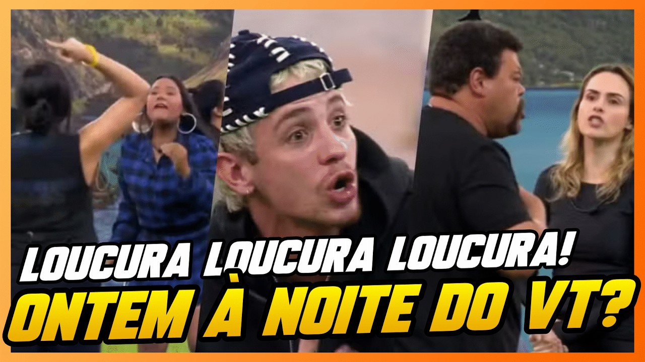 BBB26: ONTEM FOI A NOITE DO VT. PARTICIPANTES QUASE CHEGARAM AS VIAS DE FATO. HOJE ENTORNARAM TODAS