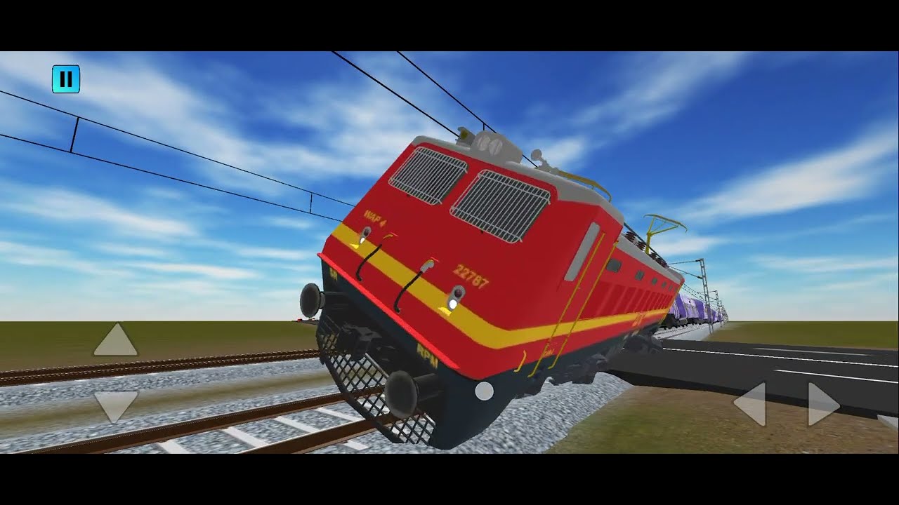 Train accident  hogaya 