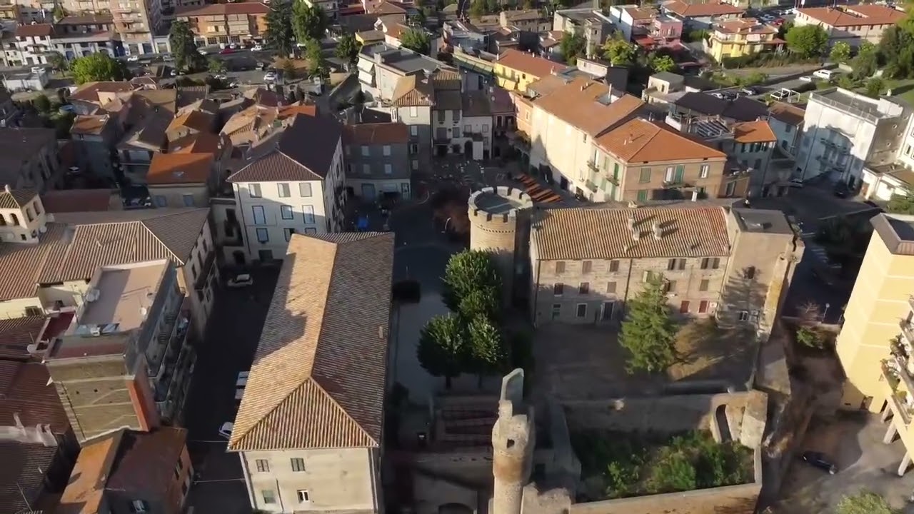 Vetralla from the sky DJI Mini 2 Drone