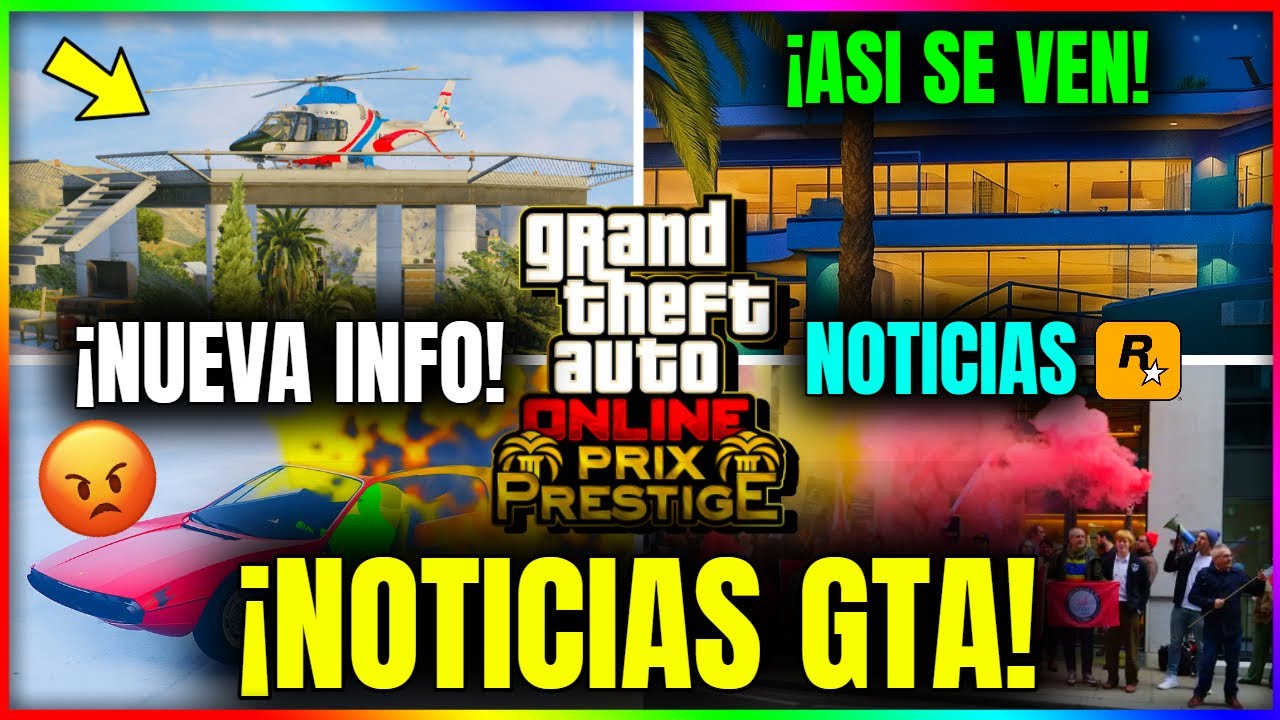 NOTICIAS GTA5 Online! EXCLUSIVA MANSIONES! HELIPUERTO! ROCKSTAR EN PROBLEMAS, TRUCO MOLESTO Y M&Aacute;S!