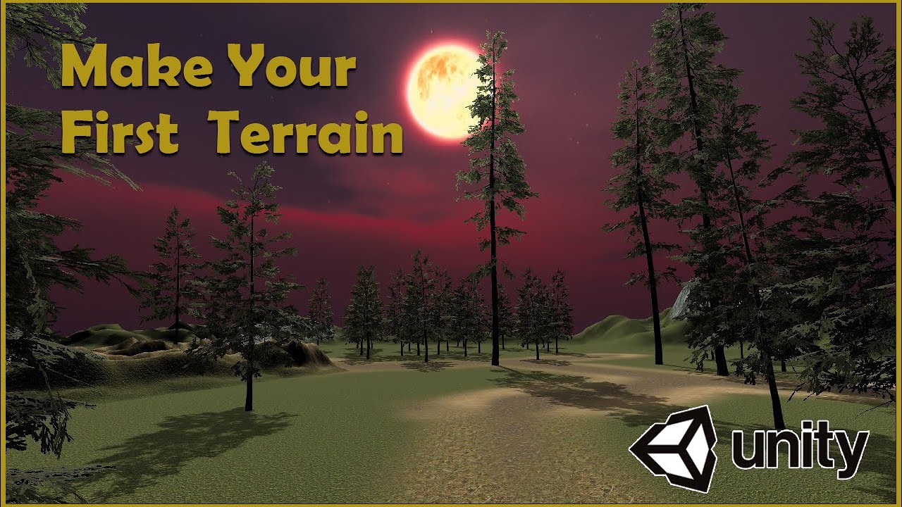 How to Make Your First Terrain on Unity [BEGINNERS TUTORIAL]