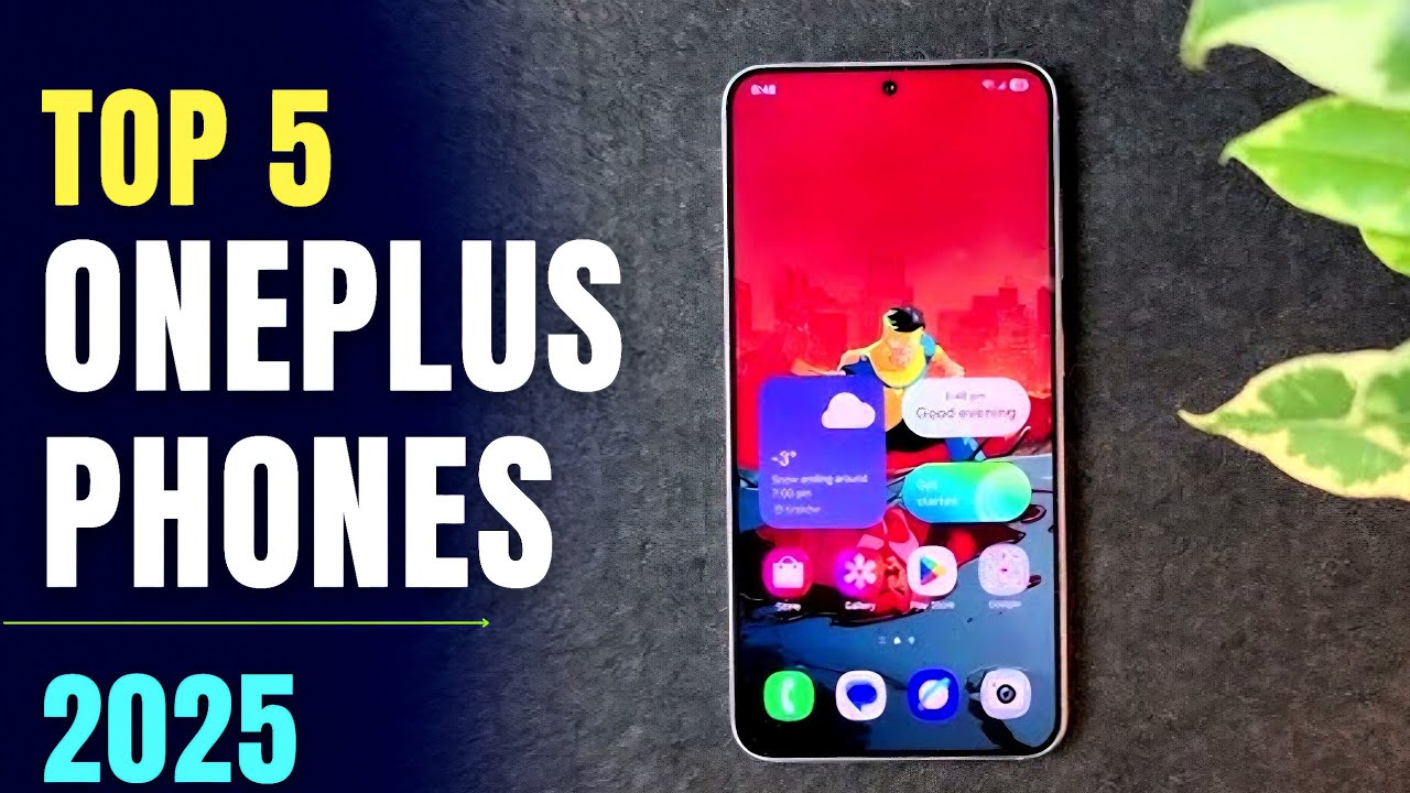 ТОП-5: лучшие телефоны OnePlus для покупки в 2025 году