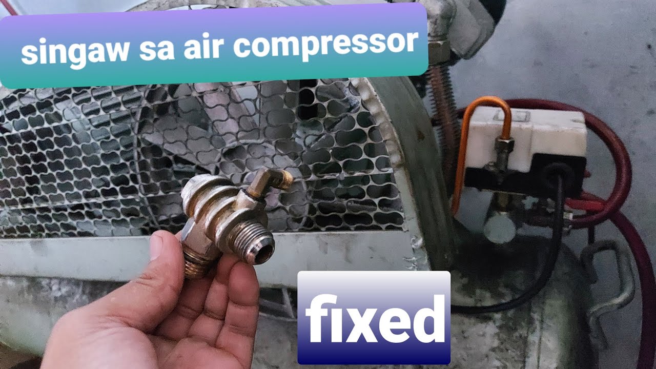 air compressor singaw na hangin fix