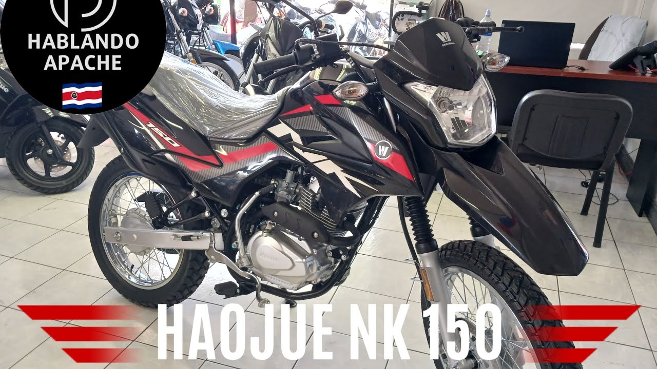 Haojue NK 150 ficha técnica, Costa Rica