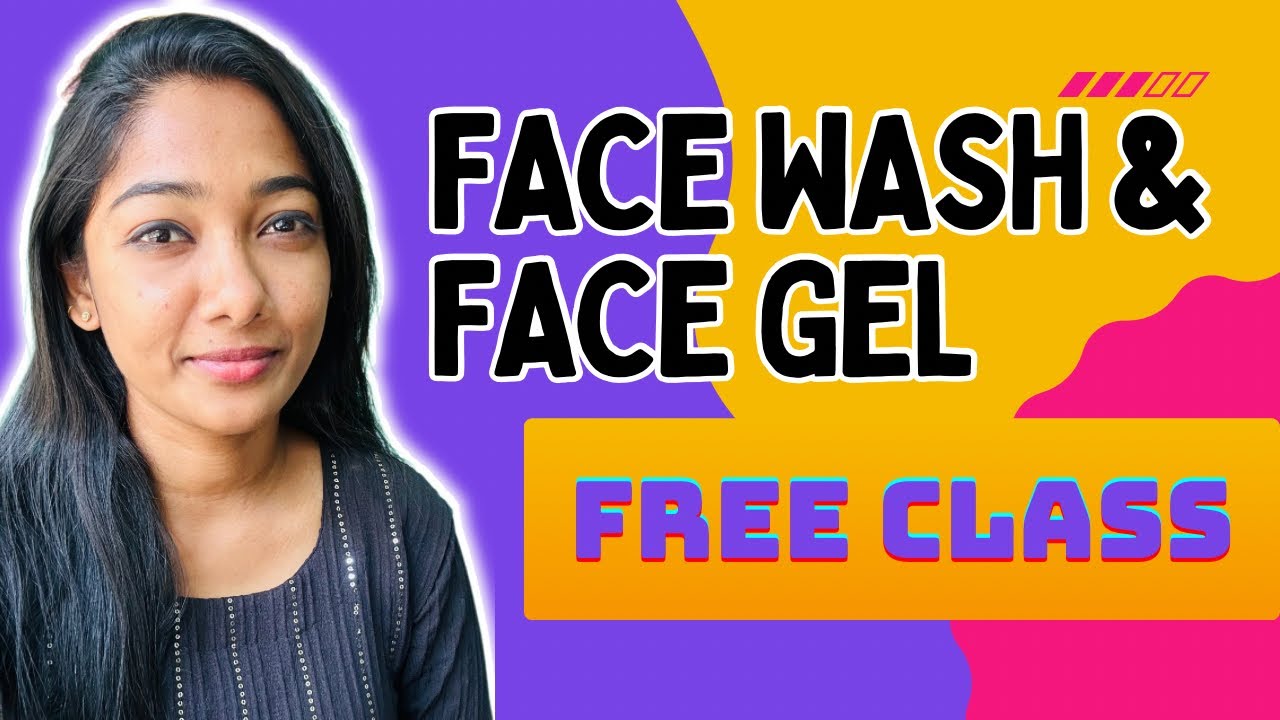 😁FREE Workshop! Homemade Facewash & Face Gel – Beginners Must Watch!”