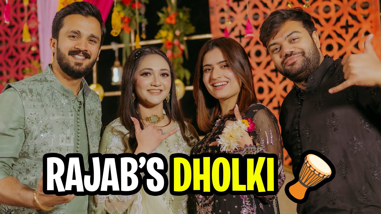 Rajab Aur Emaan Ki Grand Final Dholki 🥁 | Aroob Aur Emaan Ki Pehli Mulakaat 😍