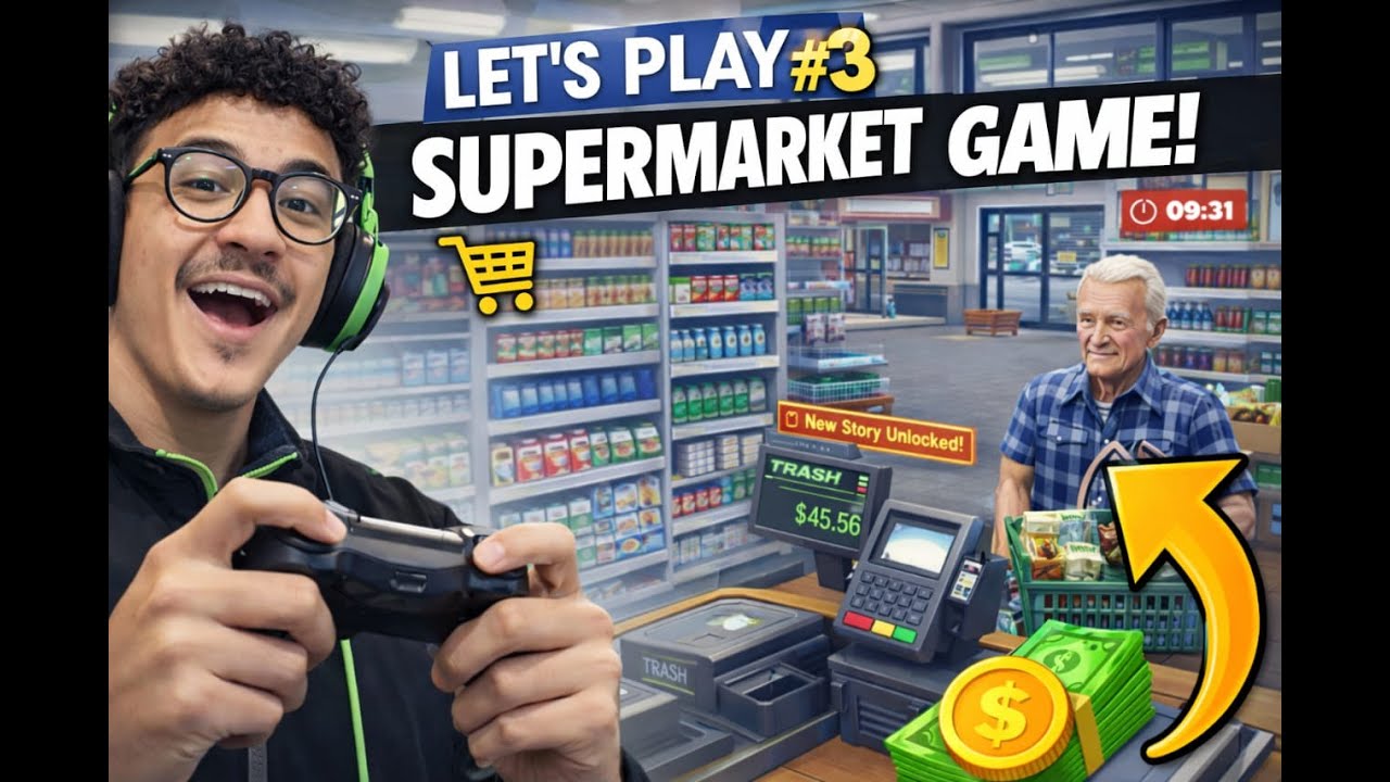🛒🛒الحلقة #3 من محاكي سوبرماركت
