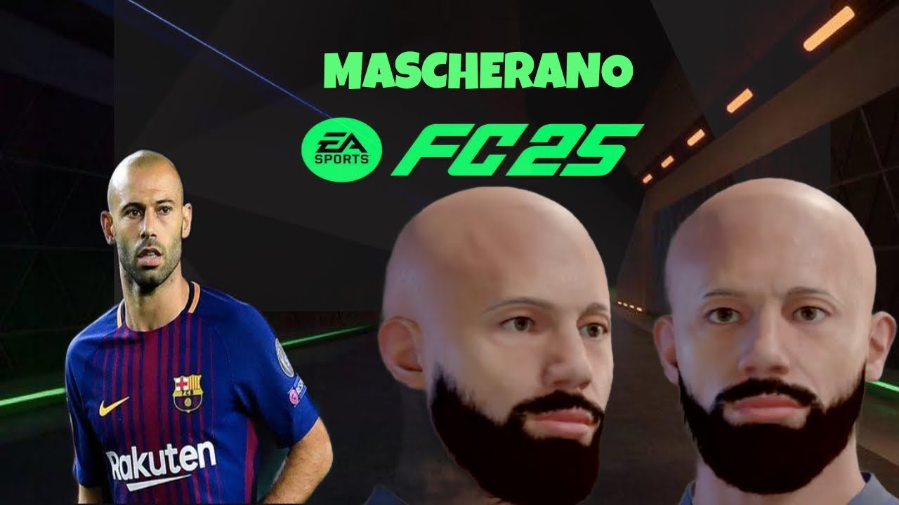 How to make Javier Mascherano in EAFC 25 | Javier Mascherano Pro Clubs/ Career Mode Face Tutorial