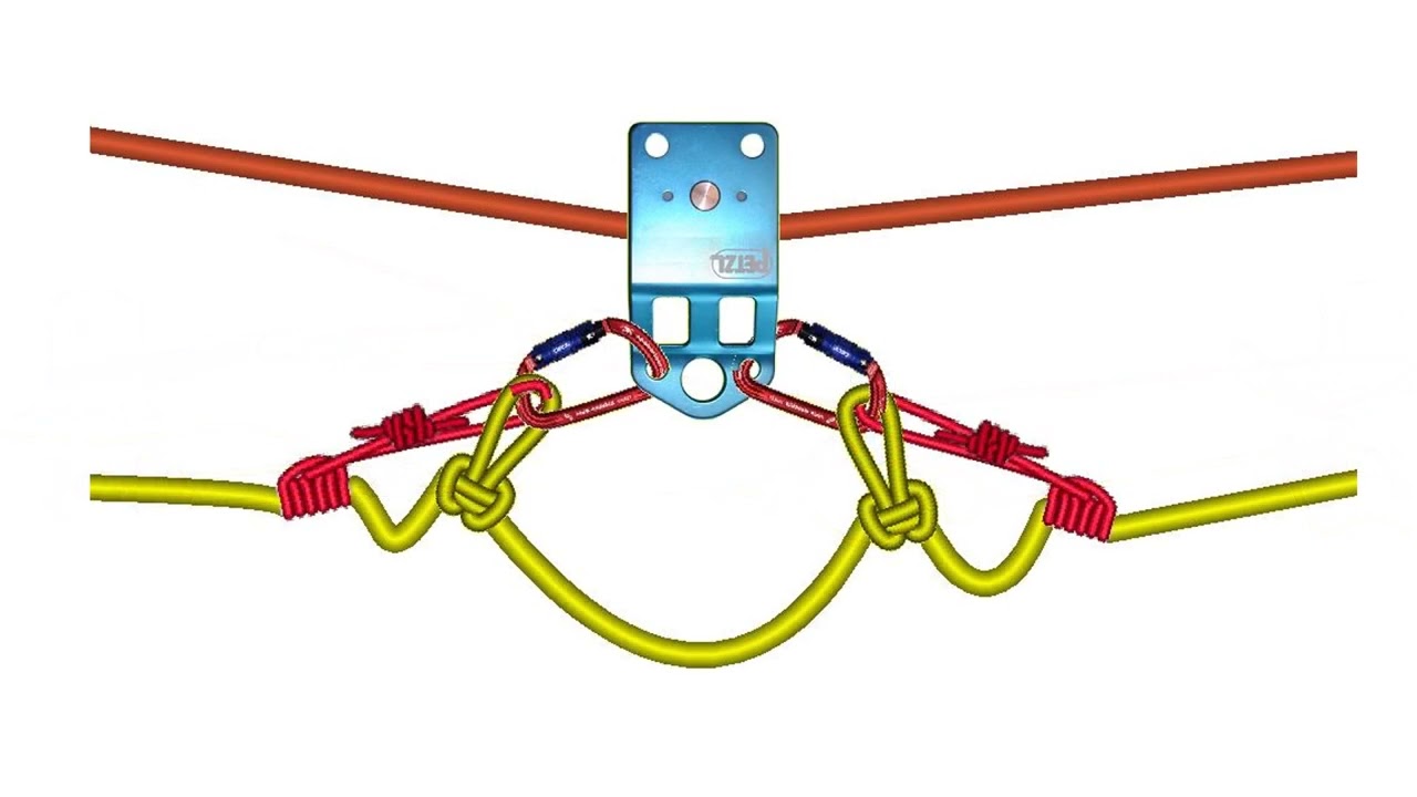 High Angle Rescue Highline Systems  - Twin Track - Floating W - English Reeve - Norwegian Reeve