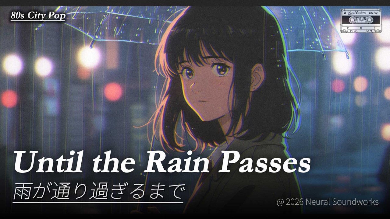 Until the Rain Passes（雨が通り過ぎるまで）(Lyrics)  | 80s Japanese City Pop