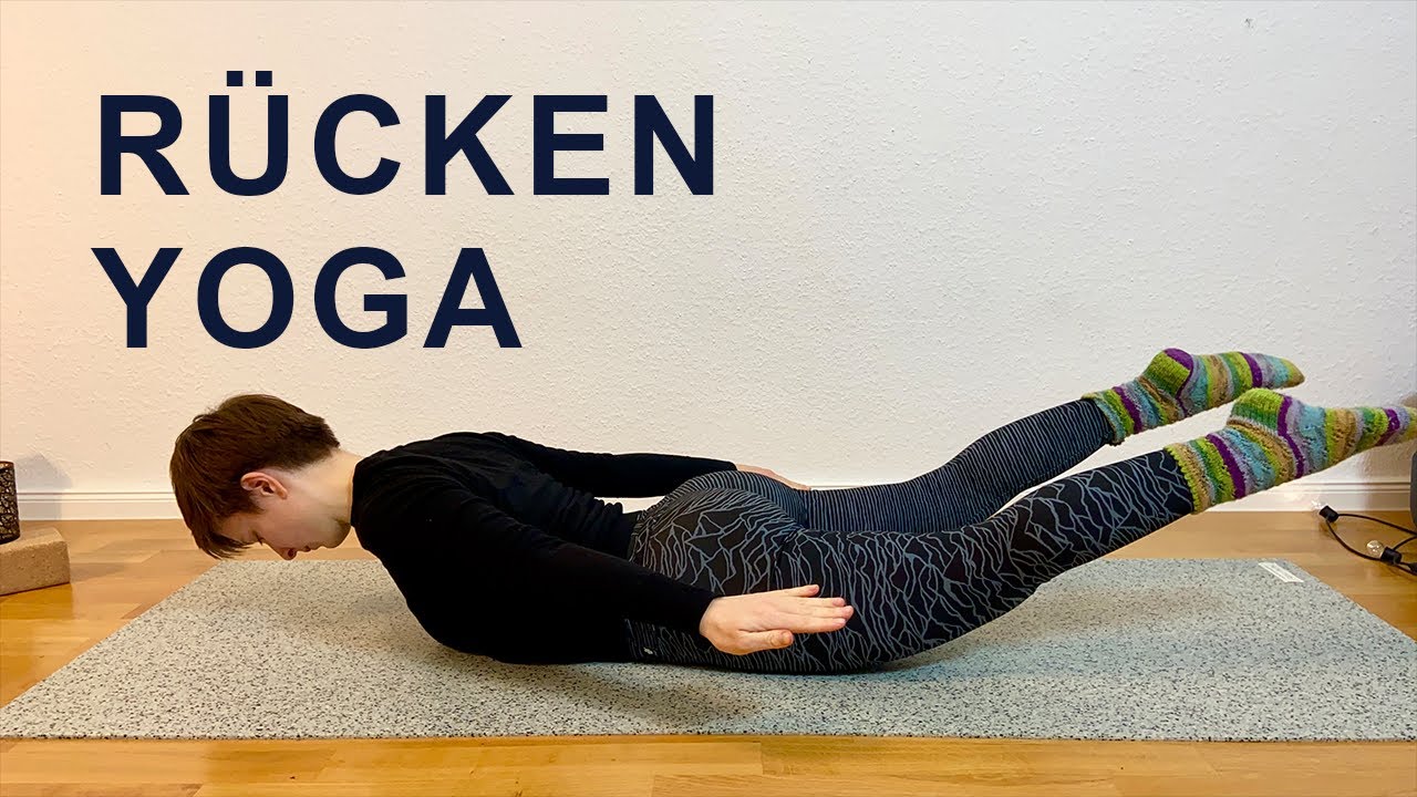 1. Rücken Yoga Kräftigung & Entspannung | sanftes Yoga für den unteren Rücken