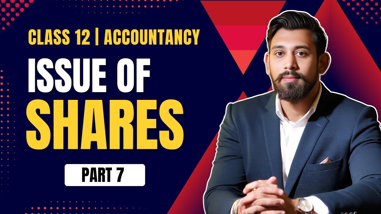 Issue of shares | Accountancy | Class 12 | Oversubscription and Prorata | Part 7